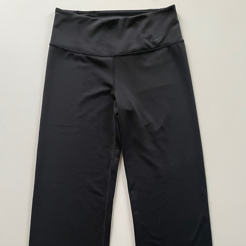 Nike Power Yoga Dri-Fit Training Pants Black View 2